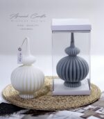 شمع تزیینی خمره ای بزرگ آرامش معطر